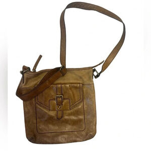 Marks  and Spencer vintage crossbody bag brown in good used condition